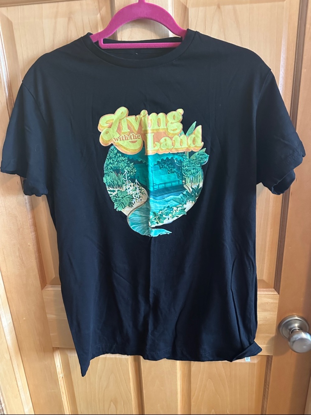 Living with the Land Graphic Tee - Black